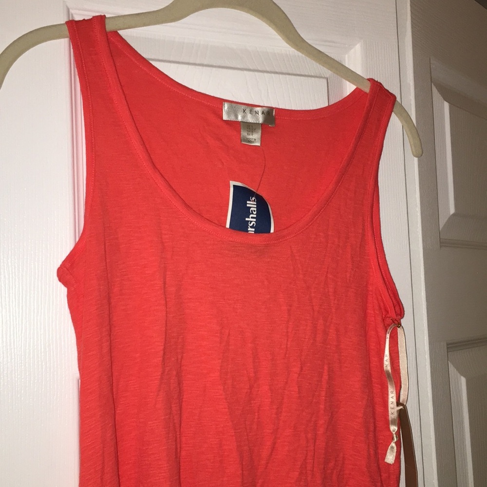 Orange tank top